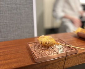 Dinner at kushikatsu daibon (串かつ だいぼん)