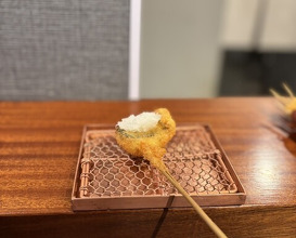 Dinner at kushikatsu daibon (串かつ だいぼん)