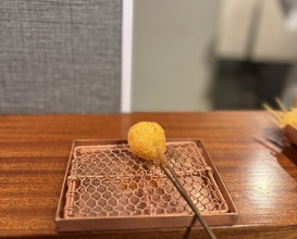 Dinner at kushikatsu daibon (串かつ だいぼん)