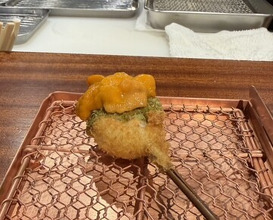 Dinner at kushikatsu daibon (串かつ だいぼん)