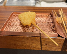 Dinner at kushikatsu daibon (串かつ だいぼん)
