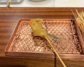 Dinner at kushikatsu daibon (串かつ だいぼん)