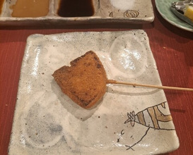 Dinner at kushikatsu daibon (串かつ だいぼん)