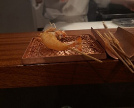 Dinner at kushikatsu daibon (串かつ だいぼん)