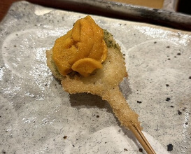 Dinner at kushikatsu daibon (串かつ だいぼん)
