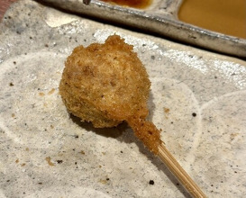 Dinner at kushikatsu daibon (串かつ だいぼん)