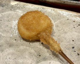 Dinner at kushikatsu daibon (串かつ だいぼん)