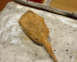 Dinner at kushikatsu daibon (串かつ だいぼん)