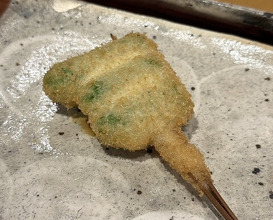 Dinner at kushikatsu daibon (串かつ だいぼん)