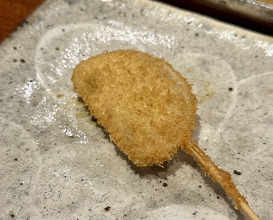 Dinner at kushikatsu daibon (串かつ だいぼん)