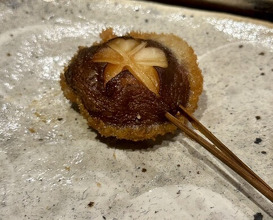 Dinner at kushikatsu daibon (串かつ だいぼん)