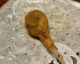 Dinner at kushikatsu daibon (串かつ だいぼん)