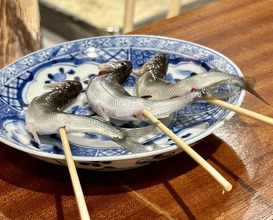 Dinner at kushikatsu daibon (串かつ だいぼん)