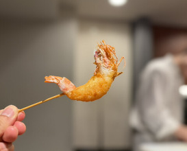 Dinner at kushikatsu daibon (串かつ だいぼん)