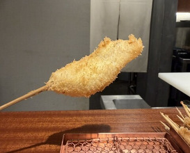 Dinner at kushikatsu daibon (串かつ だいぼん)