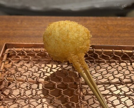 Dinner at kushikatsu daibon (串かつ だいぼん)