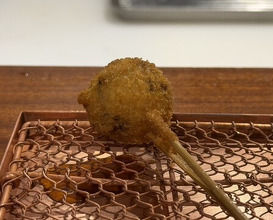 Dinner at kushikatsu daibon (串かつ だいぼん)