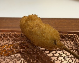 Dinner at kushikatsu daibon (串かつ だいぼん)