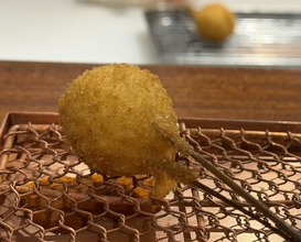 Dinner at kushikatsu daibon (串かつ だいぼん)