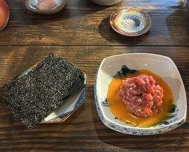 Dinner at Shinya Yakiniku Daichan (深夜焼肉 だいちゃん)