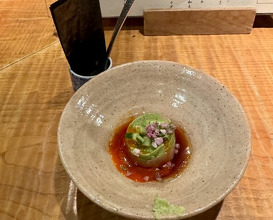 Dinner at Eragon (永来権)