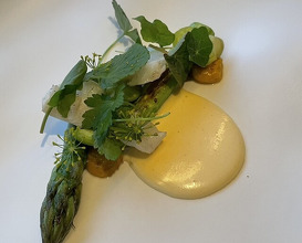 Dinner at ESqUISSE (エスキス)