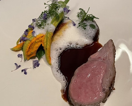 Dinner at ESqUISSE (エスキス)