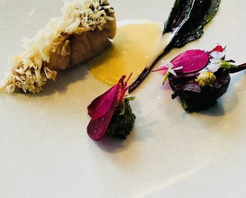 Dinner at ESqUISSE (エスキス)