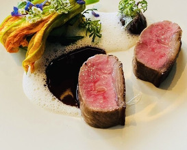 Dinner at ESqUISSE (エスキス)
