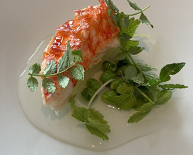 Dinner at ESqUISSE (エスキス)