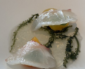 Dinner at ESqUISSE (エスキス)