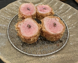 Dinner at Tonkatsu Fujii (とんかつ ふじ井)