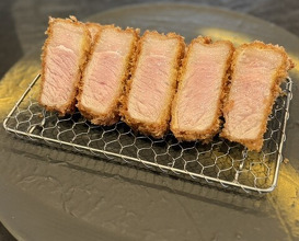Dinner at Tonkatsu Fujii (とんかつ ふじ井)