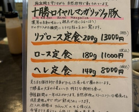 Dinner at Tonkatsu Fujii (とんかつ ふじ井)