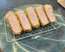 Dinner at Tonkatsu Fujii (とんかつ ふじ井)