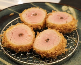 Dinner at Tonkatsu Fujii (とんかつ ふじ井)