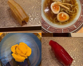 Dinner at Sushi Fujinaga (鮓 ふじなが)