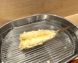 Dinner at Tempura Fukamachi (てんぷら 深町)