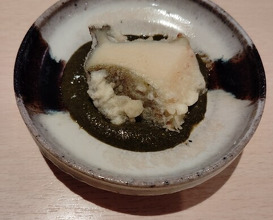 Dinner at Tempura Fukamachi (てんぷら 深町)