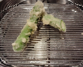 Dinner at Tempura Fukamachi (てんぷら 深町)