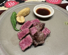 Dinner at Niku Ryori Fukunaga (肉料理ふくなが)