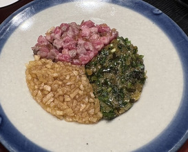 Dinner at Niku Ryori Fukunaga (肉料理ふくなが)