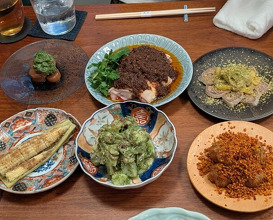 Dinner at Gessen (月泉)
