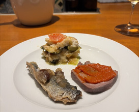 Dinner at gucite (グシテ)