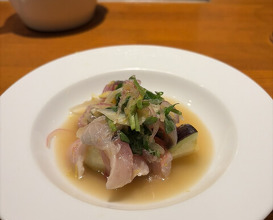 Dinner at gucite (グシテ)