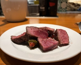 Dinner at gucite (グシテ)