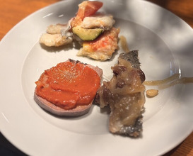 Dinner at gucite (グシテ)