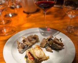 Dinner at gucite (グシテ)
