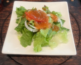 Dinner at Sumiyaki Hamburger Steak Gyusen (炭焼ハンバーグ 牛船)