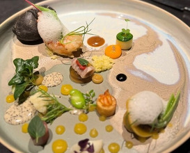 Dinner at HAJIME